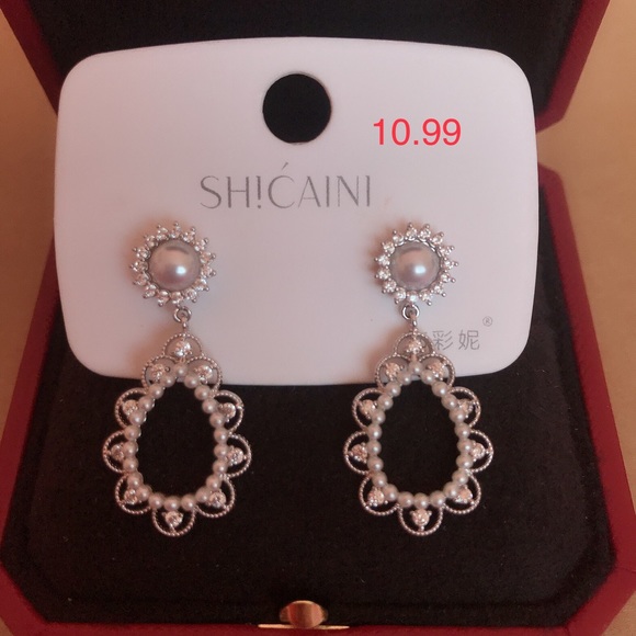 925 sliver earrings Korean style - Picture 9 of 9